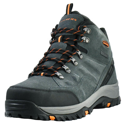 Skechers Men's Relment Pelmo Grey Chukka Boot 11.5 XW US