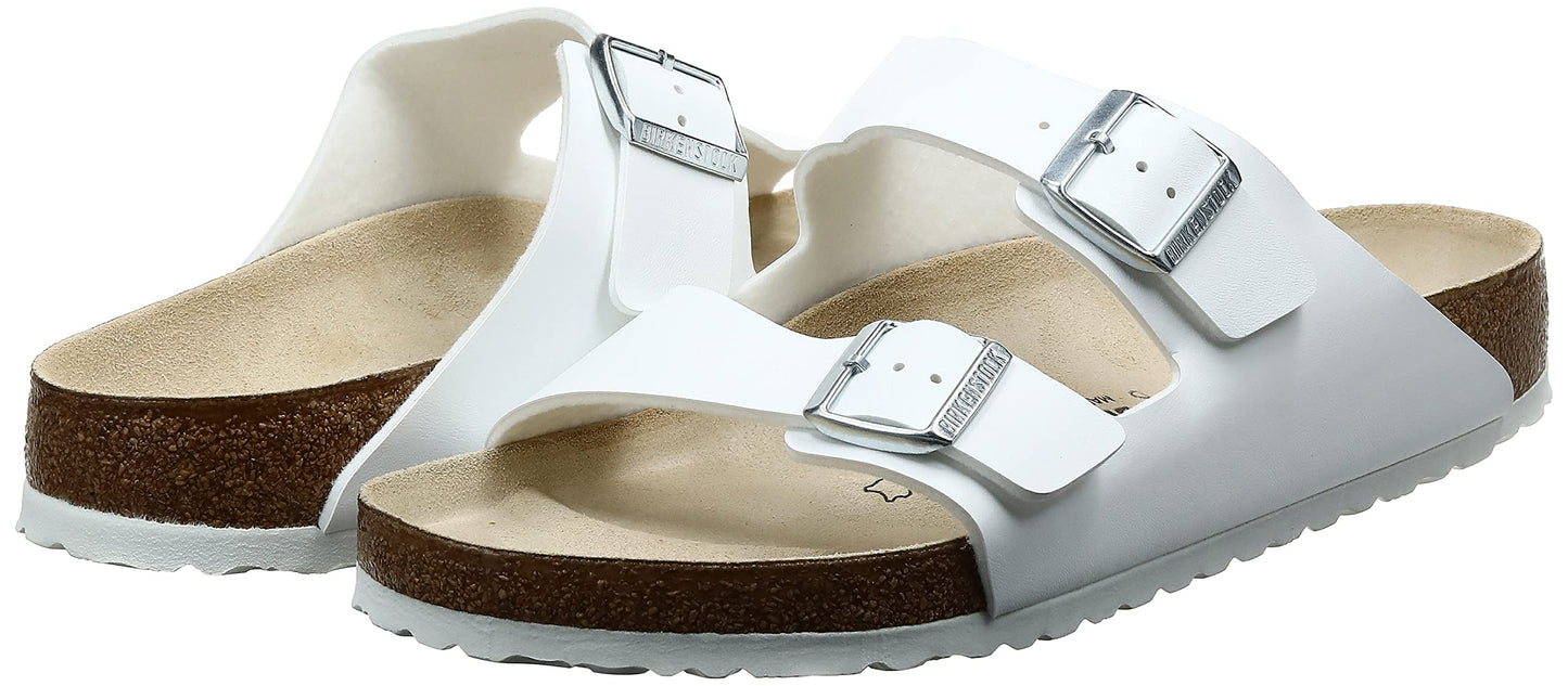 Birkenstock Arizona White Mens Sandals Size 44 EU