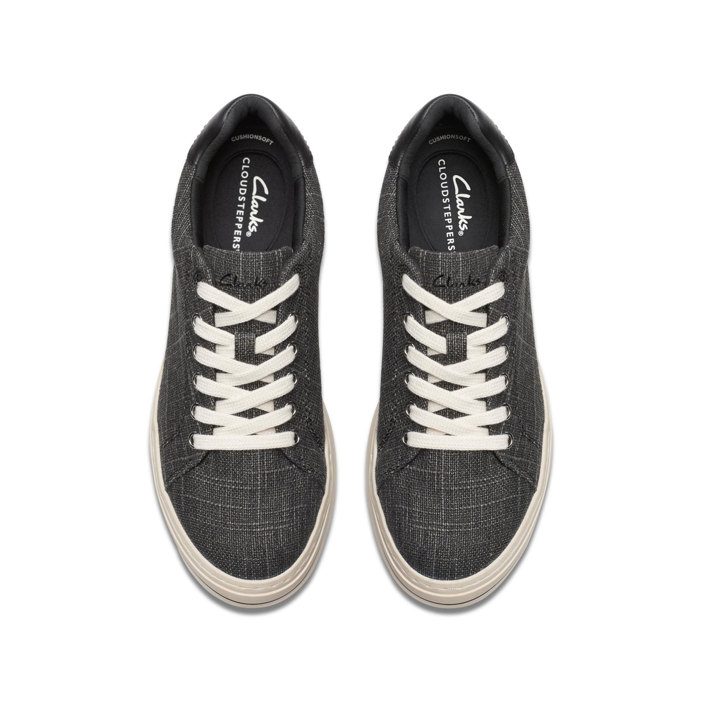 Clarks CloudSteppers Women's Audreigh Sun, Black Textile, 9.5 Medium US