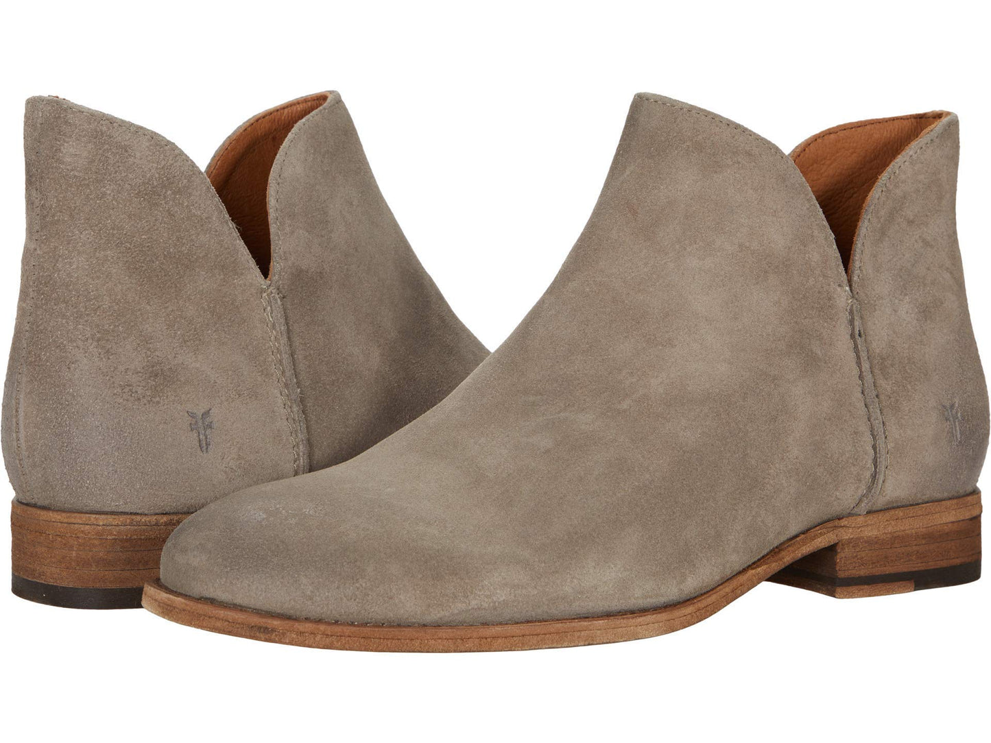 Frye Melissa Shootie Women's Leather Bootie - Stylish Ankle-High Design, Versatile Comfort for Everyday Wear, Stone - 9.5M