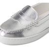 Cole Haan Women's Nantucket Penny Loafers, White PEBBLD LTR, 8.5
