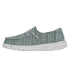 HEYDUDE Wendy Sport Mesh Loafers for Kids Girls Textile Upper Two-Eyelet Lace Closure Slip-on Style
