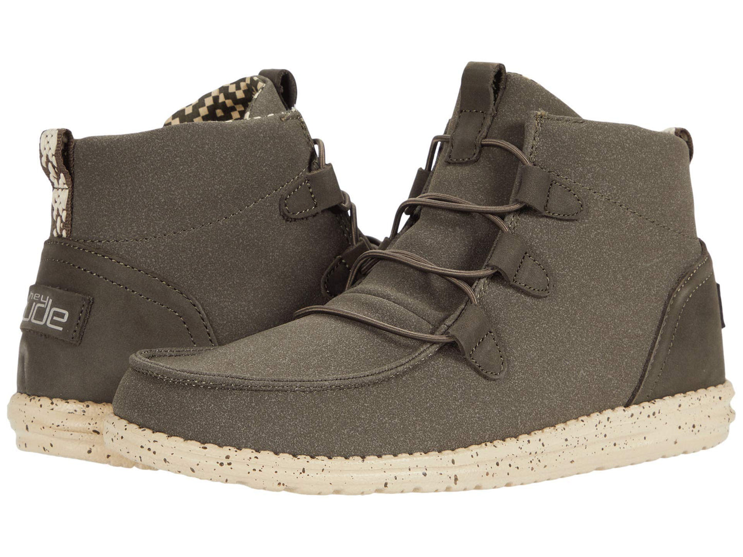Hey Dude Women's Lea Coffee Size 5 | Women’s Shoes | Women’s Lace Up Boots | Comfortable & Light-Weight