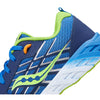 Saucony Wind 2.0 Running Shoe, Blue/Green, 2 Wide US Unisex Big_Kid