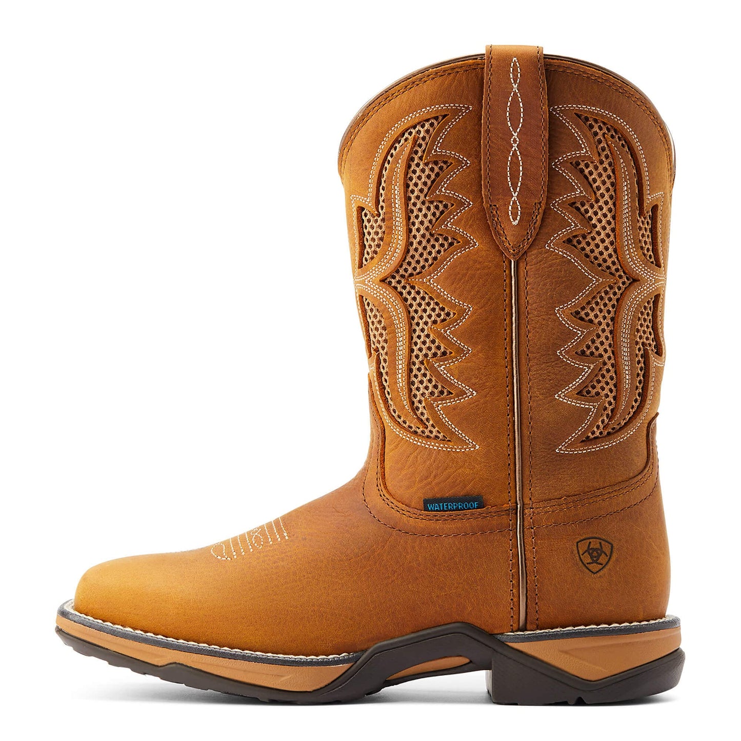 ARIAT Womens Anthem VentTEK Waterproof Western Boot Toasted Wheat 10