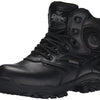 Thorogood 804-6190 Men's Deuce Series 6'' Waterproof Tactical Side-Zip Composite Safety Toe Shoe, Black - 6 W