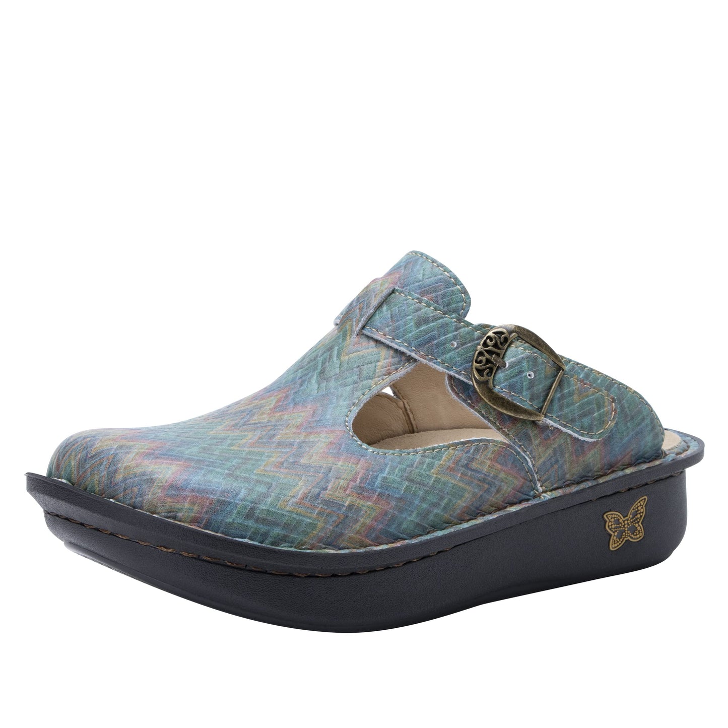 Alegria Women's Classic Woven Wonder Leather Clog 11.5-12 M US