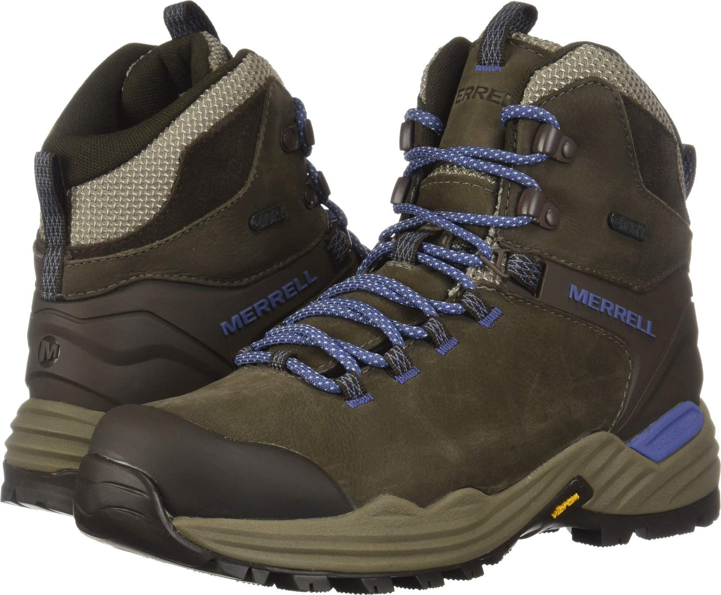 Merrell Women's PHASERBOUND 2 Tall Waterproof Hiking Shoe, Boulder, 8.5