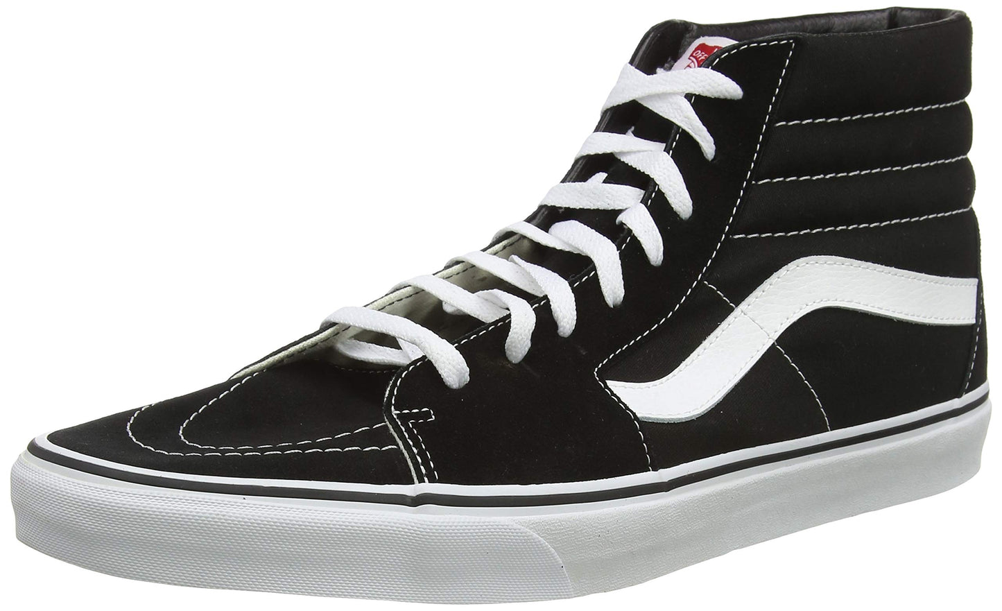 Vans - Unisex Sk8-Hi Tapered Shoes, Color (Canvas) True White, Size: 6.5 M US Mens / 8 M US Womens