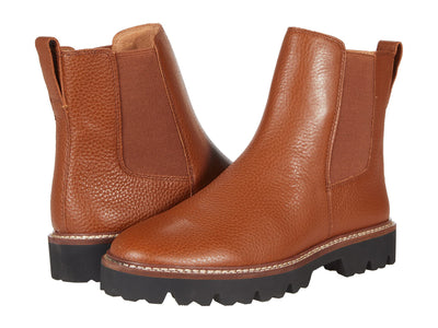 Madewell The Citywalk Lugsole Chelsea Boot in Leather English Saddle 8 M