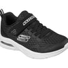 Skechers Boy's Microspec Max - Torvix Sneaker Sneaker, Black, 5 Big Kid