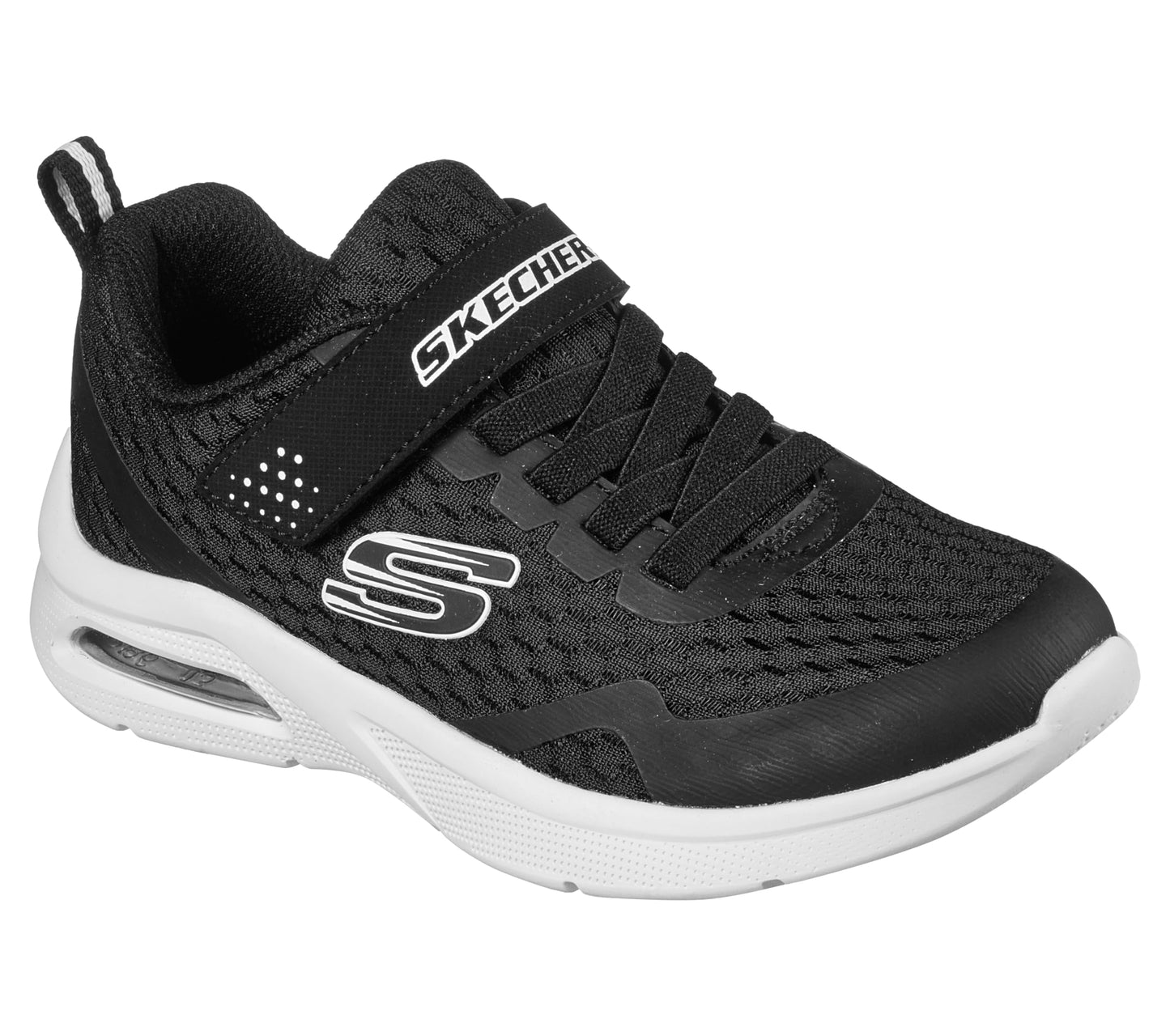 Skechers Boy's Microspec Max - Torvix Sneaker Sneaker, Black, 5 Big Kid