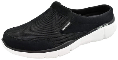 Skechers Sport Men's Equalizer Coast to Coast Mule, Black/White, 8.5 M US