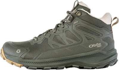 Oboz Men's Katabatic Mid B-DRY Hiking Boot, Evergreen, 12