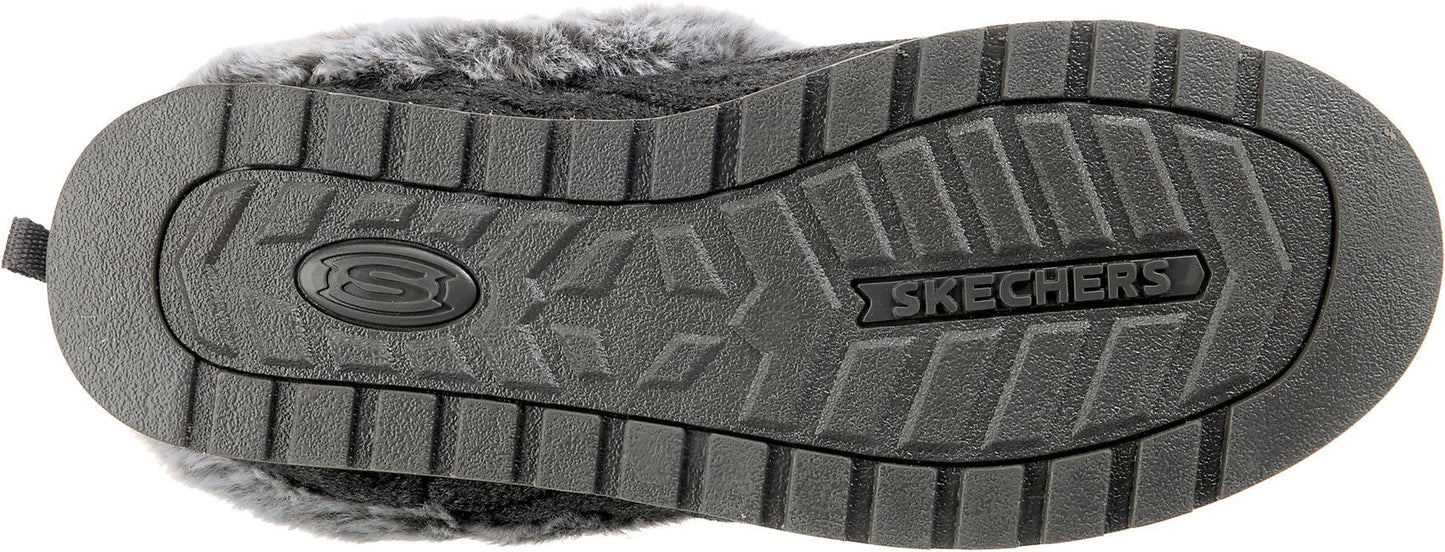Skechers BOBS Women's Keepsakes - Ice Angel Slipper, Charcoal, 10 M US