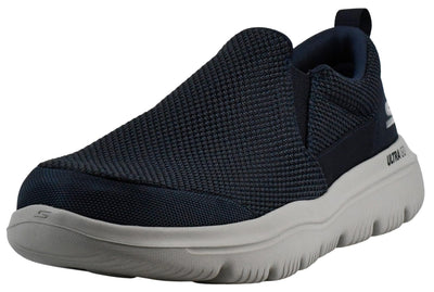 Skechers Men's Go Walk Evolution Ultra Impeccable Sneaker, Navy/Gray, 12.5