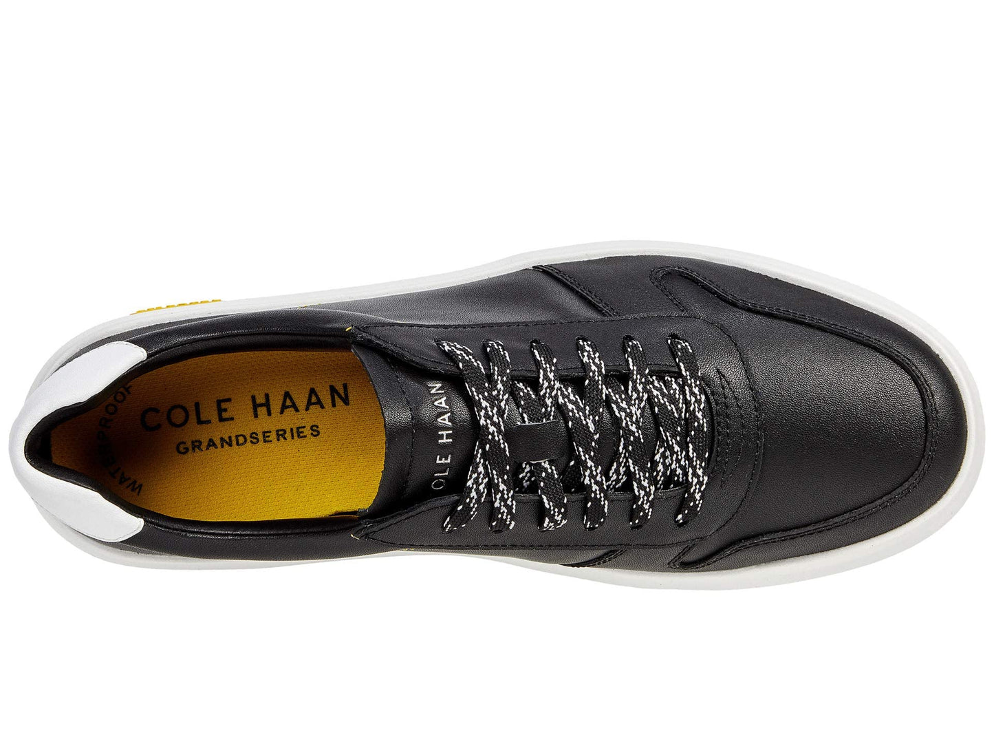 Cole Haan Women's Grandpro Rally Golf Waterproof Caviar Black Leather 11 B - Medium