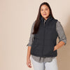Amazon Essentials Women's Mid-Weight Puffer Vest, Black, Small