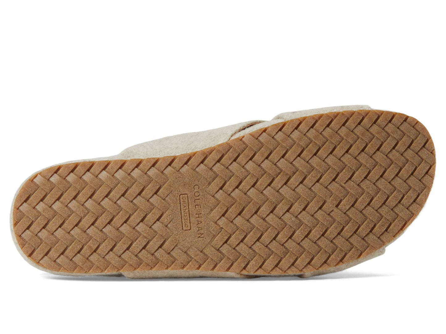 Cole Haan Mojave Crisscross Sandal Oatmeal Wool 9.5 B (M)
