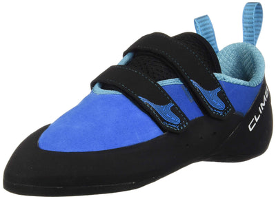 Climb X Rave Strap Climbing Shoe 2018 (9.5, Blue)