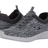 Skechers Men's Elite Flex - Hartnell, Gray/Black, 10