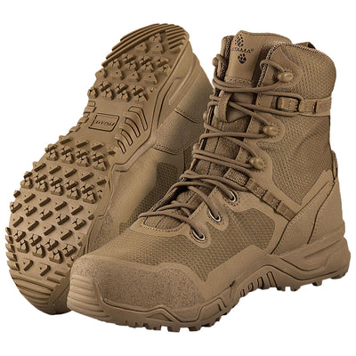 Altama Unisex Raptor 8'' Lightweight Slip-Resistant Steel Safety Toe Boots with Rapid-Lacing System | Tactical Work Shoes, 7.5, Regular