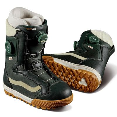 Vans Womens Encore Pro Snowboard Boots (Dark Green, 8.5)