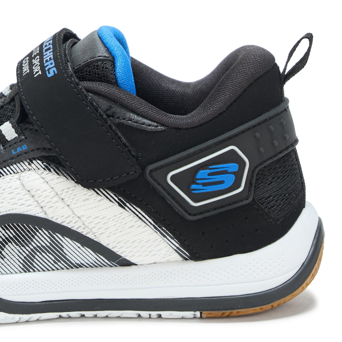 Skechers Kids Skechers Elite Sport Court Sneaker, Black/White, 13.5 Little Kid