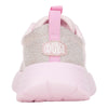 HEYDUDE Women's Kid Sirocco Play Brights (Little Kid/Big Kid), Sparkle Pink, 4 Medium