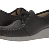 SAS Bounce Lace Up Comfort Moc Raven 8.5 N - Narrow (AA)