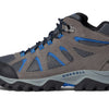Merrell Oakcreek Mid Shoes for Men Offers Waterproof, Lace Closure, and Man-Made Outsole Charcoal 13 M