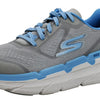 Skechers Women's Max Cushion-17690 Sneaker, Grey/Black, 10 M US