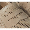 Cole Haan Men's Grand Laser Penny Drivers, Light Sesame Suede/Gum, 8-W US