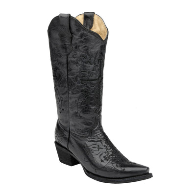Corral Womens L5060 Black Boot 7 Medium (B) US