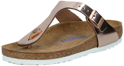 Birkenstock 1005048142 Gizeh SFB Met Copper LTR 42