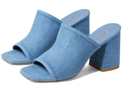 Stuart Weitzman Cayman 85 Block Slide Washed 8 B
