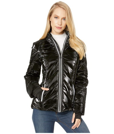 Blanc Noir Super Hero Puffer Black SM