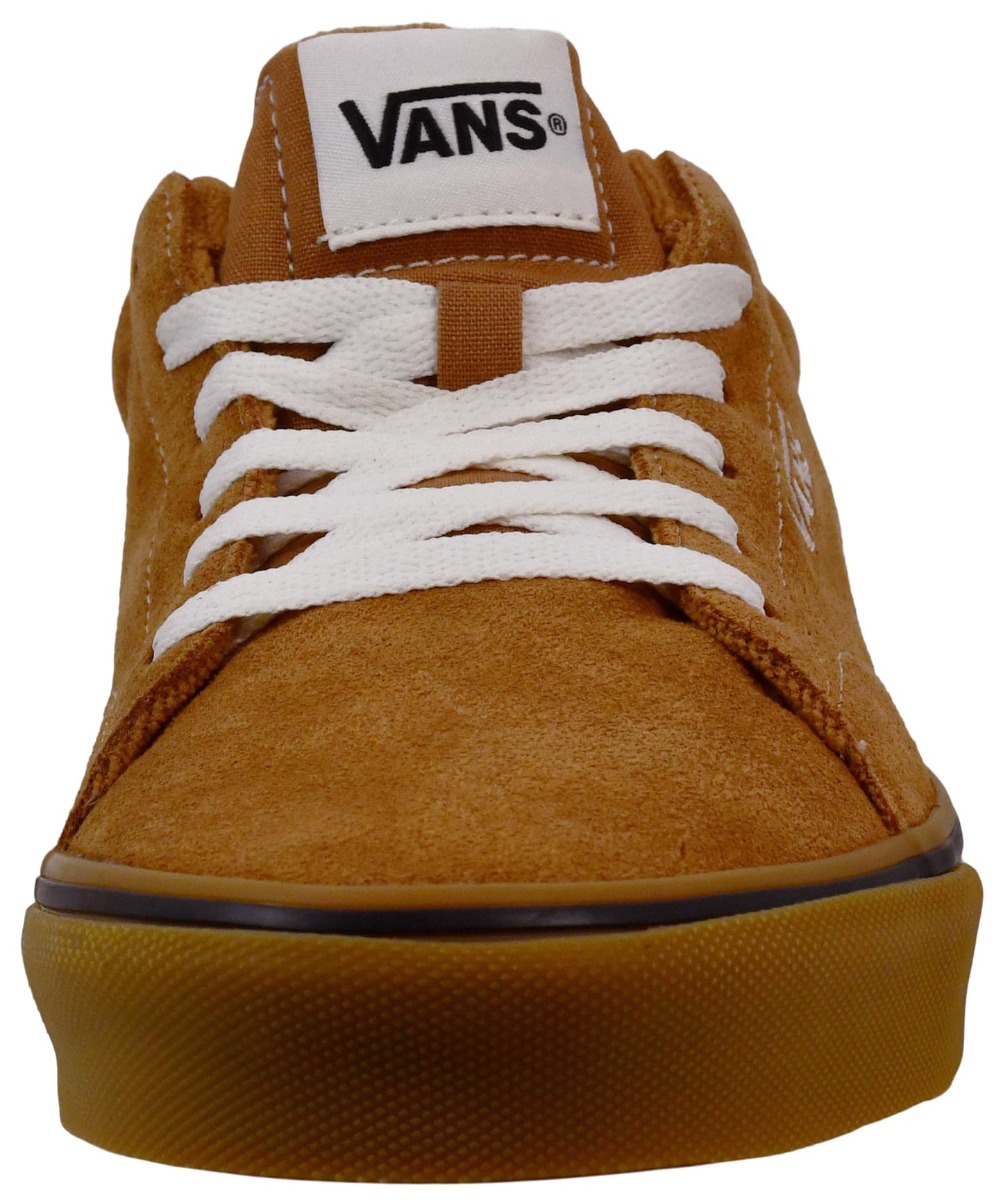 Vans Men's Seldan Sneaker, Suede Gum Brown, 13 M US