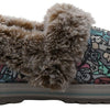 Skechers Womens Too Cozy Pooch Parade Slipper, Taupe Multi,9 M US