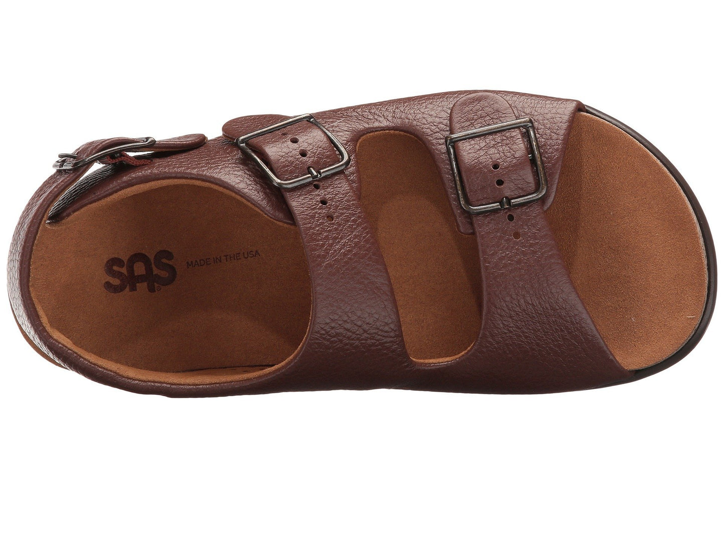 SAS Relaxed Comfort Sandal Amber 8.5 W - Wide (C)