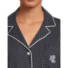 Lauren Ralph Lauren Essentials Bingham Knits Capri PJ Set Madeleine Dot Windsor Navy/White SM (US 4-6)
