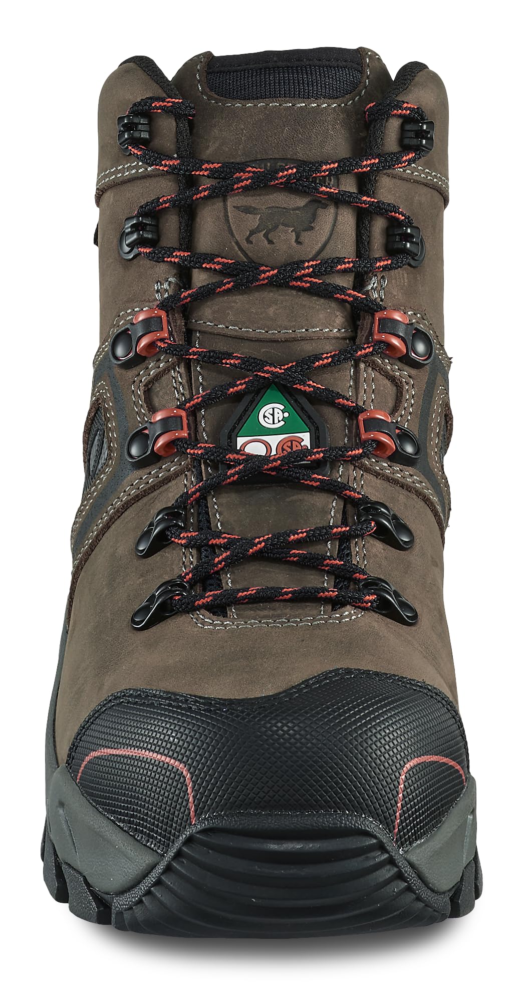 Irish Setter, Crosby, Men’s, 6", Waterproof, Non-Metallic Safety Toe (CSA), Work Boot, Gray, 10.5 EE (Wide)