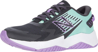 New Balance Kids Girl's Rave Run v1 (Little Kid/Big Kid) Phantom/Neo Mint 5.5 Big Kid