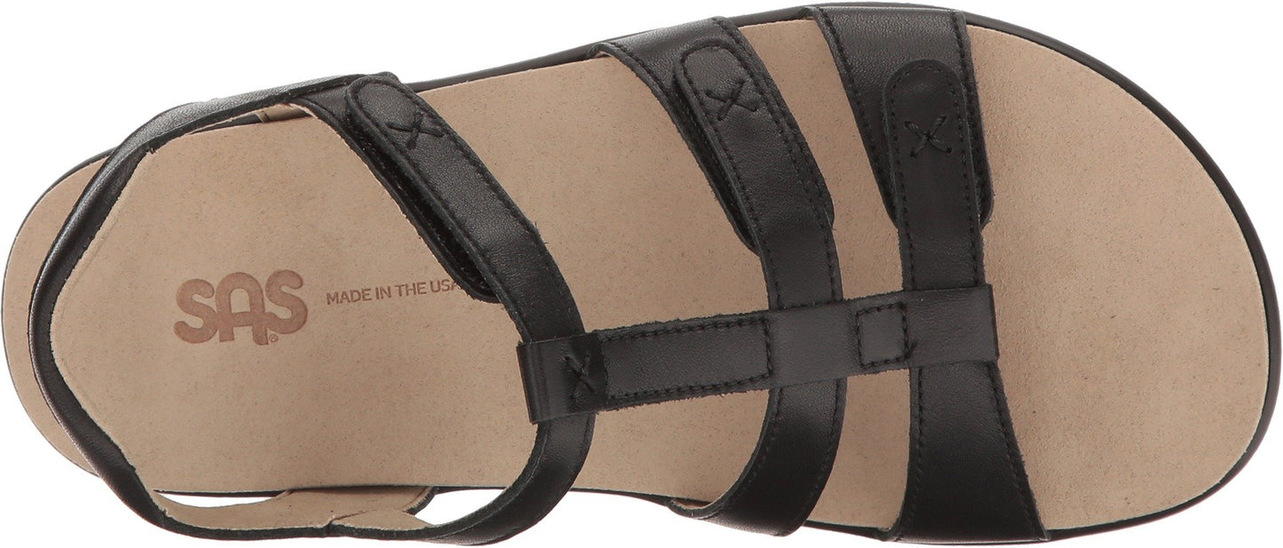 SAS Sorrento Black 8.5 W - Wide (C)