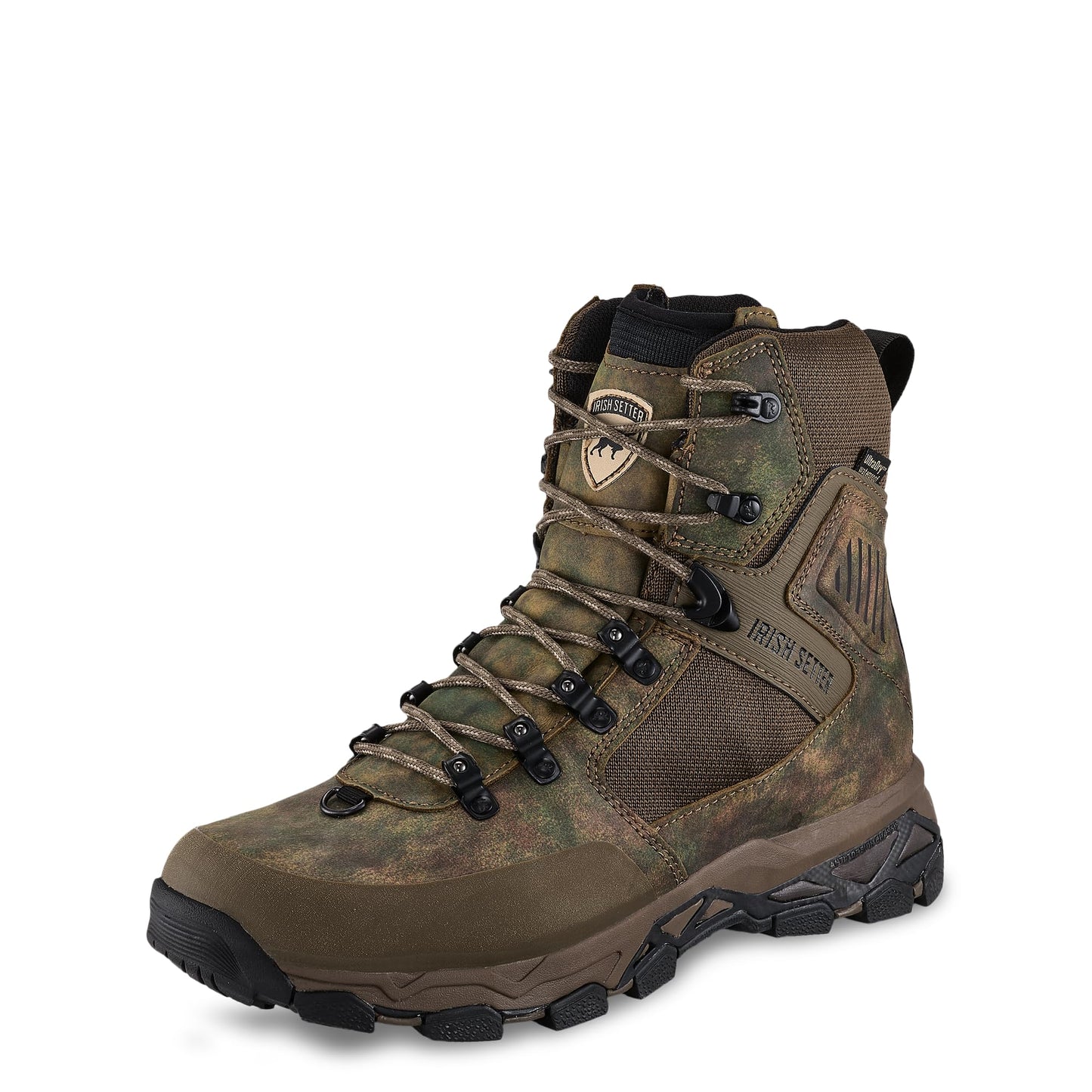Irish Setter, Pinnacle, Men’s, 9", Waterproof, Hunting Boot, Earth Field Camo, 12 D (Medium)
