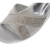 David Tate Women's Holiday Silver 9 Medium