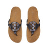 Tory Burch Women's Miller Cloud Sandals, Perfect Black/Natural, 8.5 US