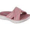 Skechers Women's GO WALK Flex Sandal - Impressed, Mauve, 7