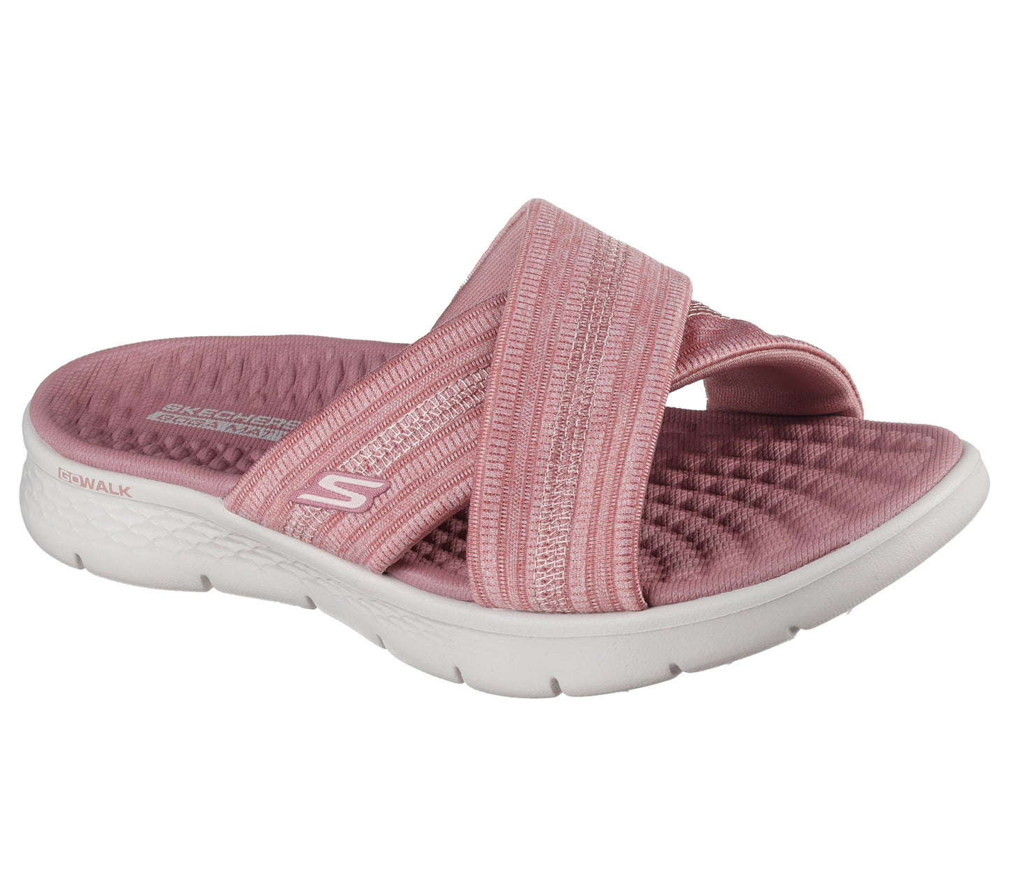 Skechers Women's GO WALK Flex Sandal - Impressed, Mauve, 7