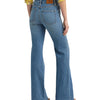 Lauren Ralph Lauren Women's Petite High-Rise Flare Jean Mirabeau Wash 4